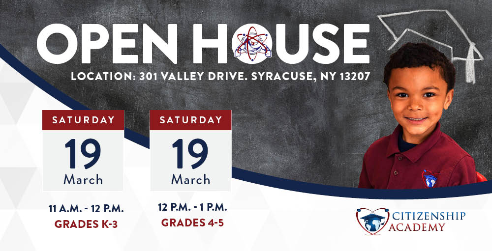 Syracuse Academy of Science and Citizenship elementary school’s open house will be Saturday, March 19th for families to discover what it means to be an Atom.