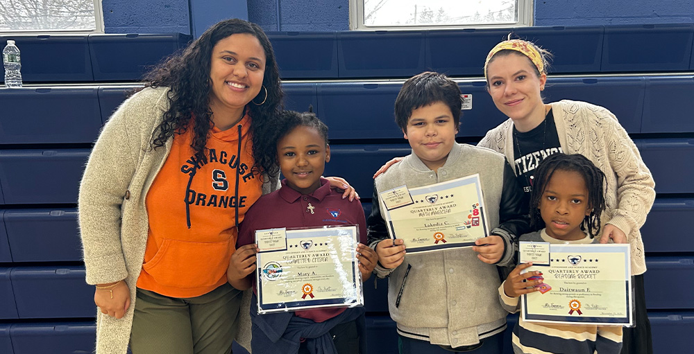 Citizenship & Science Academy of Syracuse Hands out 3rd-5th Grade Student Awards