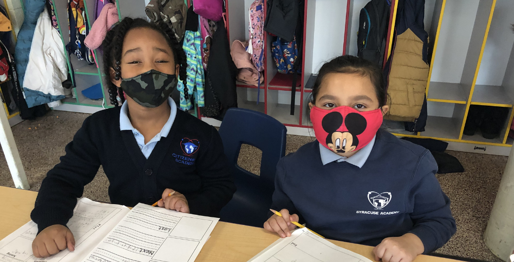 Syracuse Academy of Science and Citizenship 2nd grade students master the writing process by creating their first personal narrative.