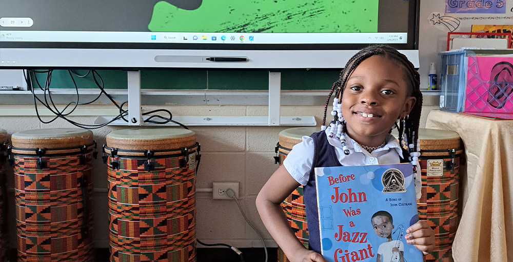 Citizenship & Science Academy of Syracuse Celebrates Black History Month in Music Class