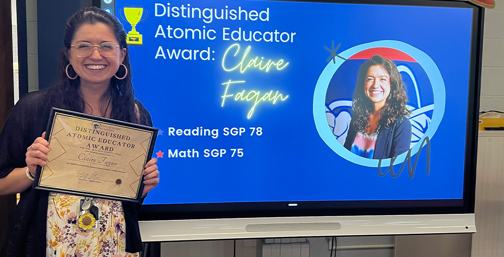 Ms. Fagan Awarded Distinguished Atomic Educator
